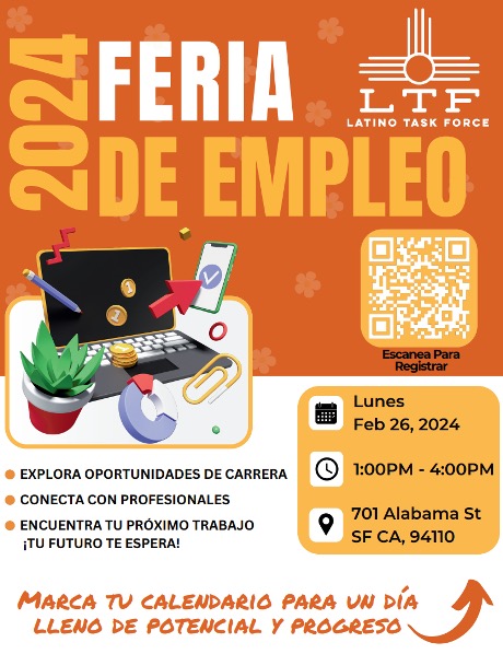 A flyer for the fiesta de empleo in santa fe, new mexico.
