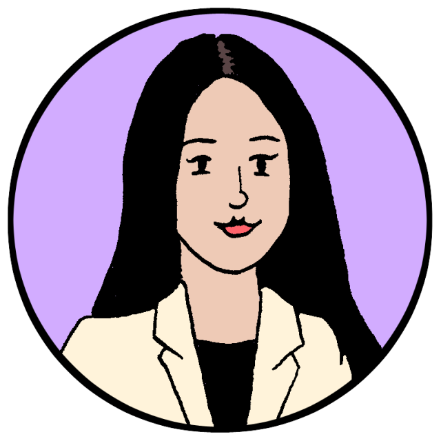 A cartoon of D3 supervisorial candidate Sharon Lai.