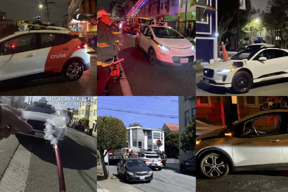 Explore: See the 55 reports — so far — of robot cars interfering with SF fire dept.