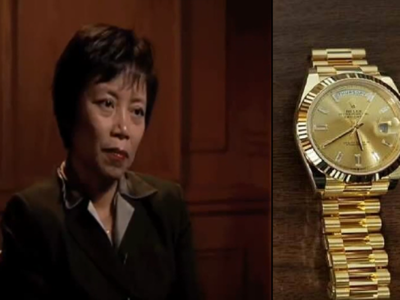 Florence Kong and the Rolex she used to bribe Mohammed Nuru.