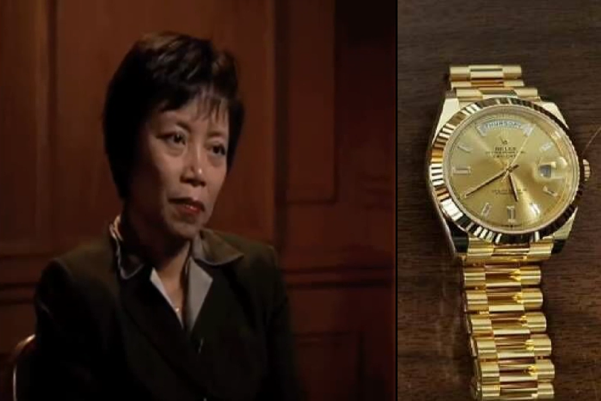Florence Kong and the Rolex she used to bribe Mohammed Nuru.