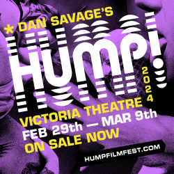 A poster for hump at the victoria theatre.