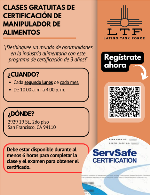 A flyer with the words'classes gratuitas' and qr code.