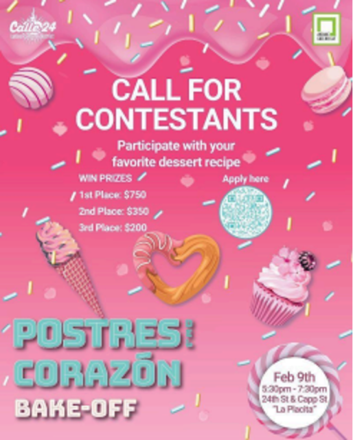 Call for contestants - corazon bake off.